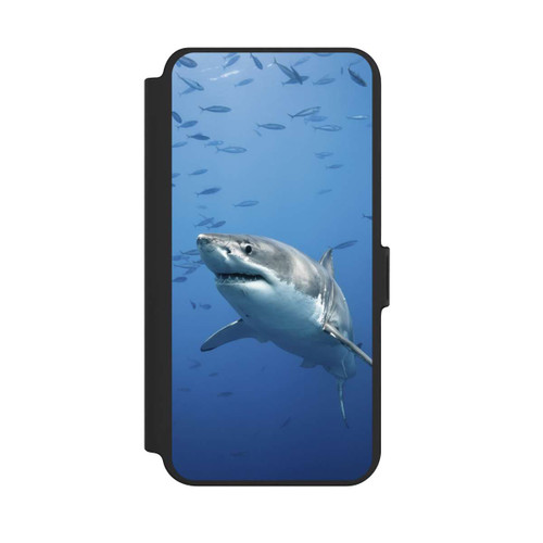 Samsung Galaxy S25+  NIVOflip Grand Requin Blanc