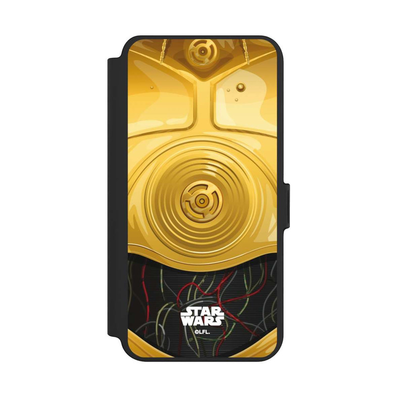 Galaxy S25 + NIVOflip C3PO Closeup