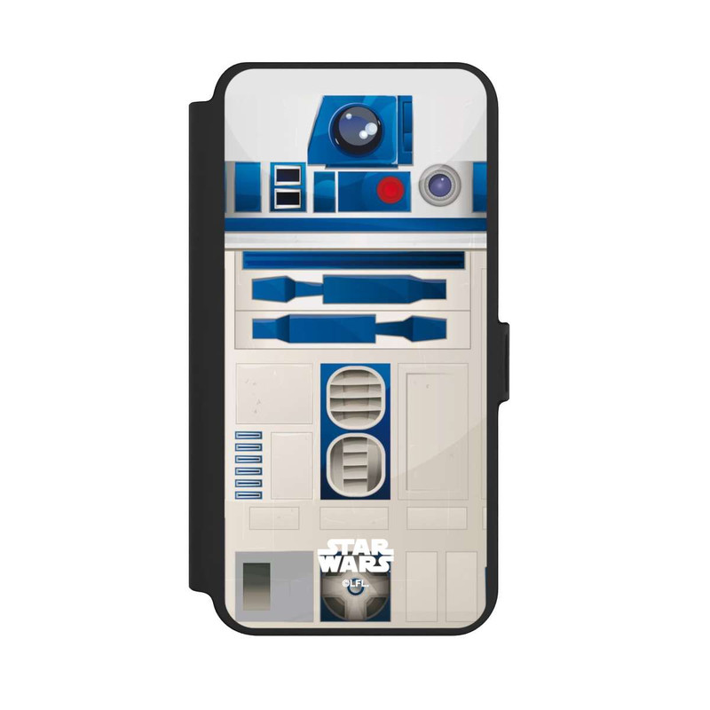 Galaxy S25 + NIVOflip R2D2 Gros plan