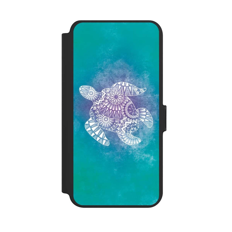 Galaxy S25 + NIVOflip Mandala Tortue