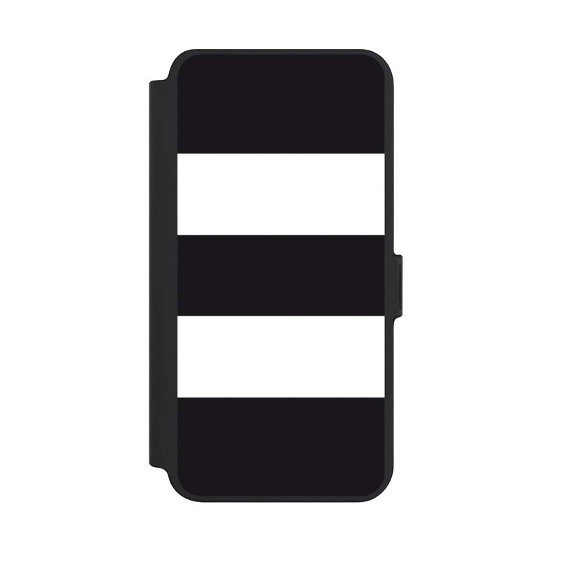 Galaxy S25 + NIVOflip Stripes - Black & White