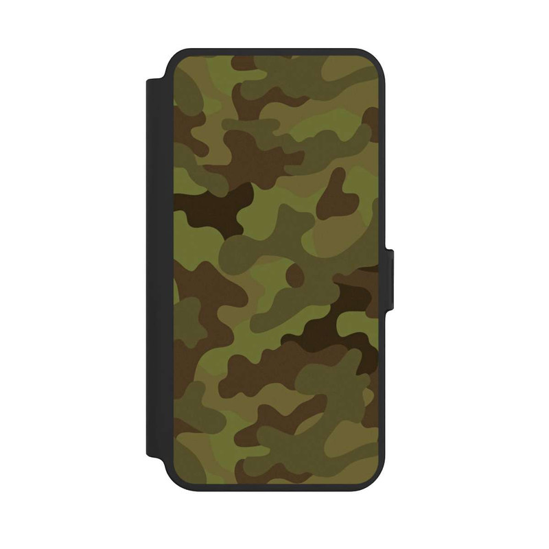 Galaxy S25 + NIVOflip Militär Denim Camo