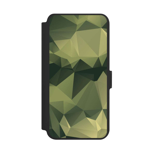 Samsung Galaxy S25+  NIVOflip Polygonales Camouflage