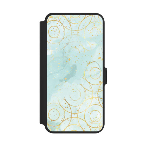 Samsung Galaxy S25+  NIVOflip Marmormuster grün