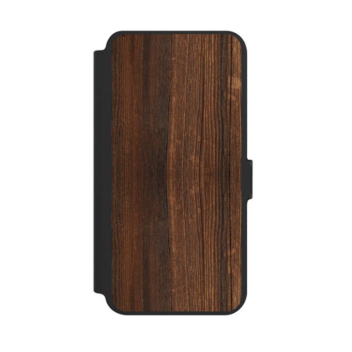 Samsung Galaxy S25+  NIVOflip Nußbaum Holzlook