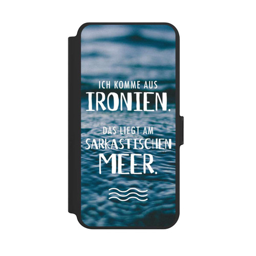Samsung Galaxy S25+  NIVOflip Ich Komme aus Ironien