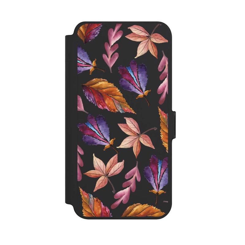 Galaxy S25 + NIVOflip Watercolor Leafes
