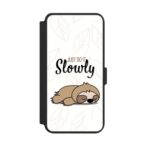 Samsung Galaxy S25+  NIVOflip Just Do It Slowly Sloth