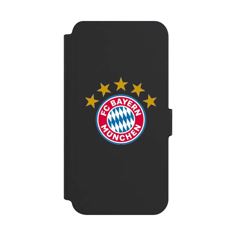 Galaxy S25 + NIVOflip FCB Logo mit Sterne - ohne Hintergrund