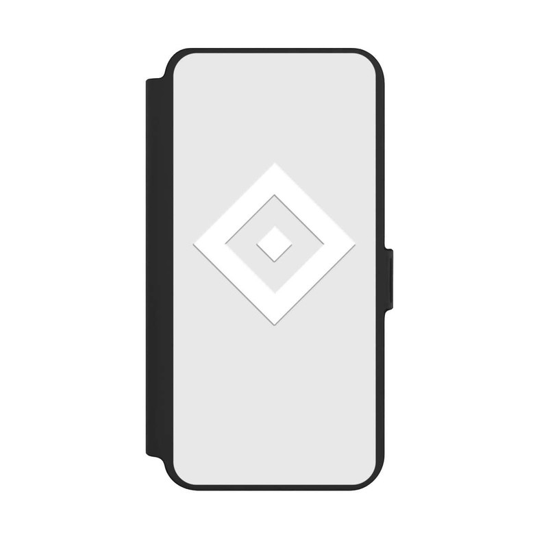 Galaxy S25 + NIVOflip Logo en forme de losange sur fond gris HSV