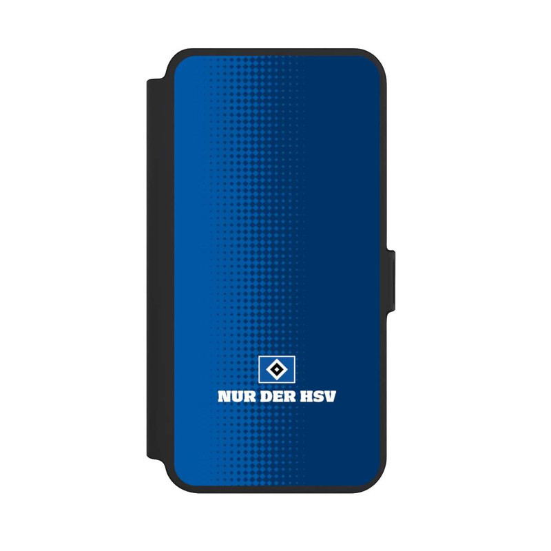 Galaxy S25 + NIVOflip Nur der HSV - Rautenraster Blau
