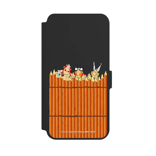 Samsung Galaxy S25+  NIVOflip Gaulois Derrière Palissade Transparent