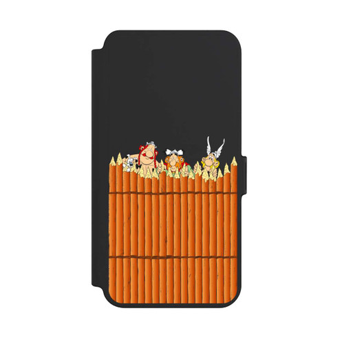 Samsung Galaxy S25+  NIVOflip Gaul Behind Fence Transparent