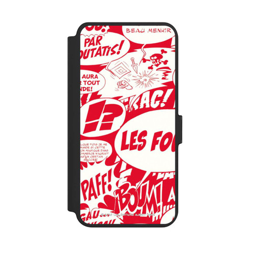 Samsung Galaxy S25+  NIVOflip Speech Bubbles Asterix Red