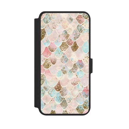 Samsung Galaxy S25+  NIVOflip Glitzer Look Meerjungfrau Muster