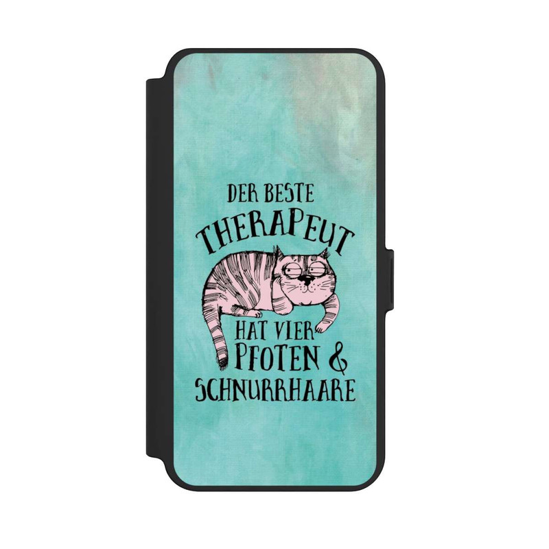 Galaxy S25 + NIVOflip Katze Therapeut