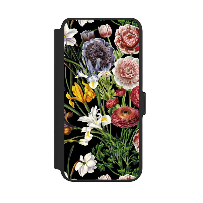 Galaxy S25 + NIVOflip Motif de fleurs anciennes