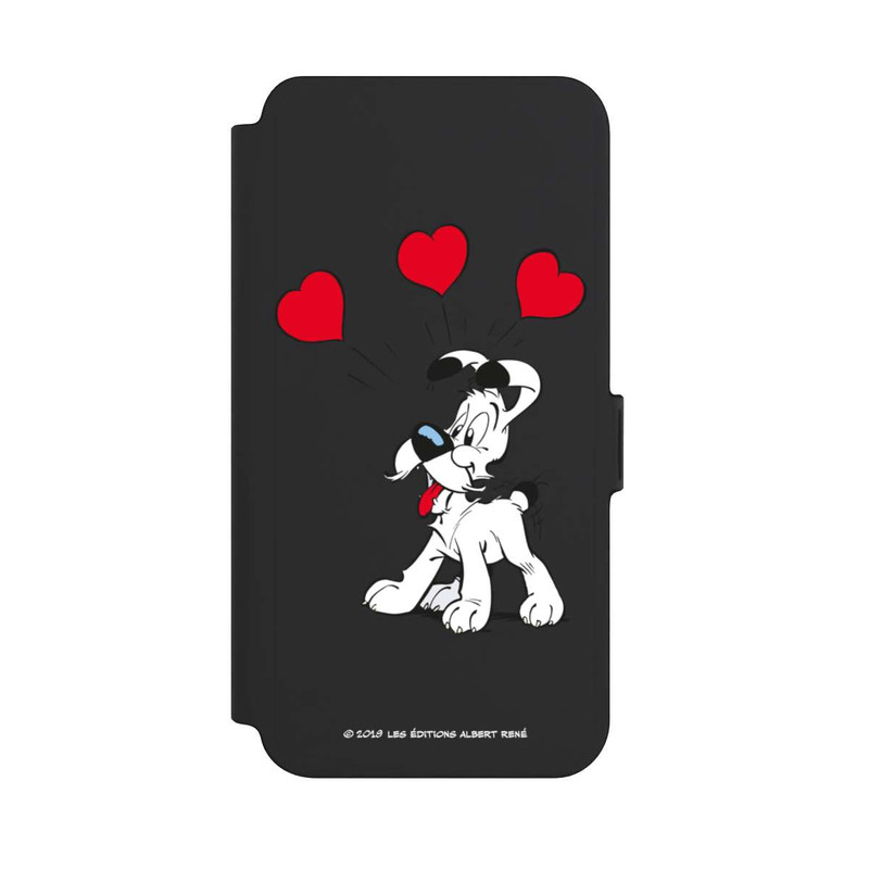 Galaxy S25 + NIVOflip Liebe Idefix Transparent
