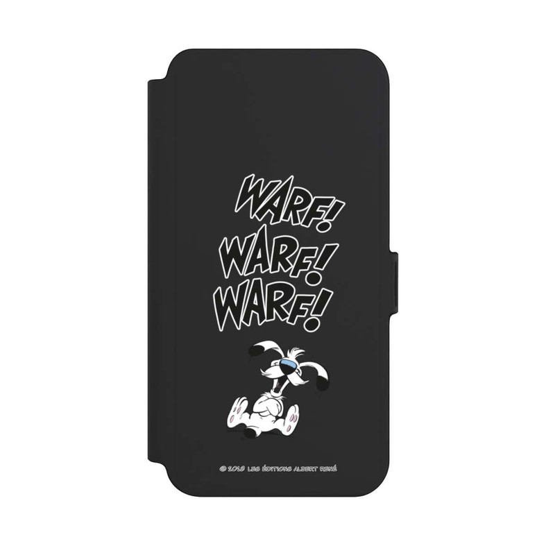 Galaxy S25 + NIVOflip Warf Warf Idéfix Transparent