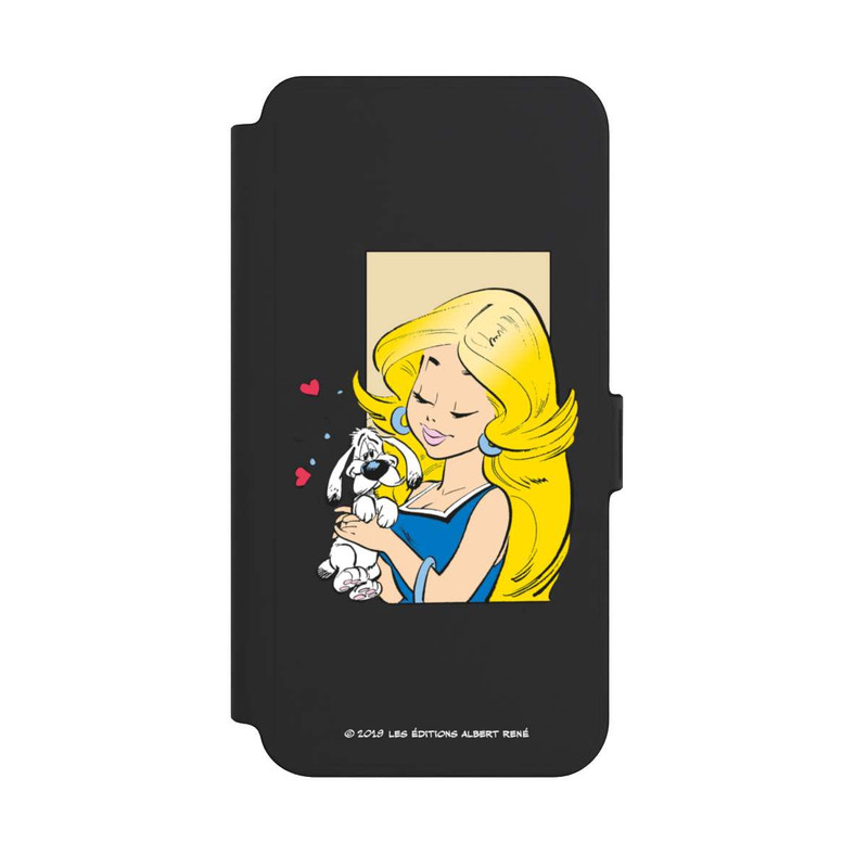 Galaxy S25 + NIVOflip Falbala and Dogmatix In Love Transparent