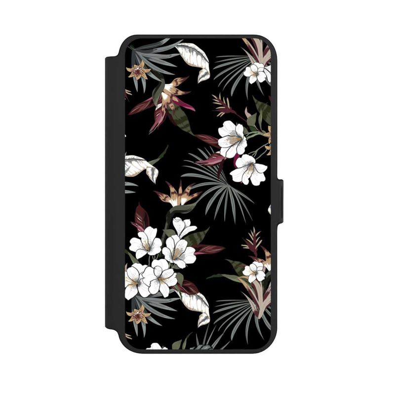 Galaxy S25 + NIVOflip Flowers Black