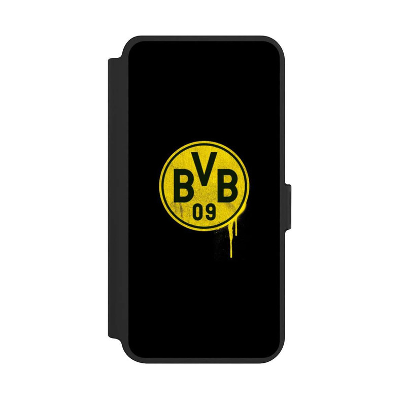 Galaxy S25 + NIVOflip Spraylogo Dark - BVB