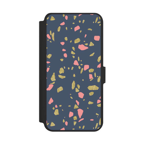 Samsung Galaxy S25+  NIVOflip Terazzo Gold-Optik
