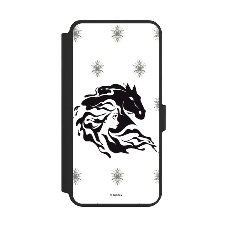 Galaxy S25 + NIVOflip Elsa Waterhorse Frozen Black and White