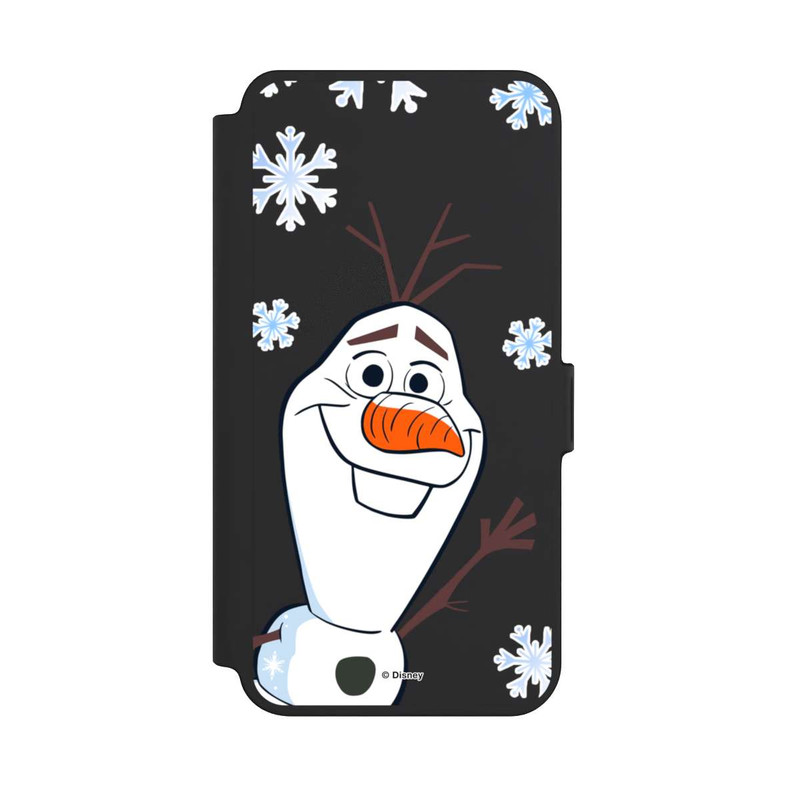 Galaxy S25 + NIVOflip Disney Frozen Olaf Waving Closeup