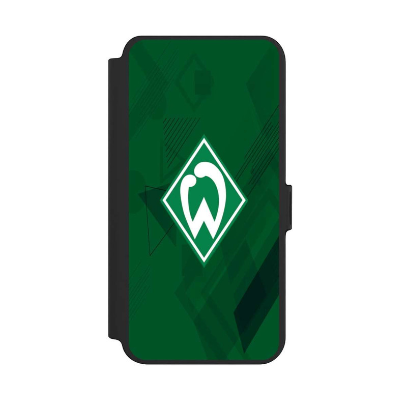 Galaxy S25 + NIVOflip Grüne Grafikelemente - Werder Bremen