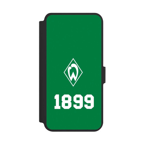 Samsung Galaxy S25+  NIVOflip 1899 Grün-Weiß Lebenslang Grün - Werder Bremen