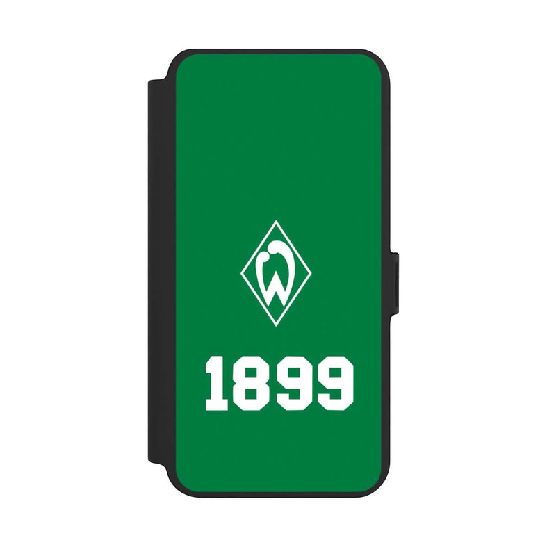 Galaxy S25 + NIVOflip 1899 Grün-Weiß Lebenslang Grün - Werder Bremen