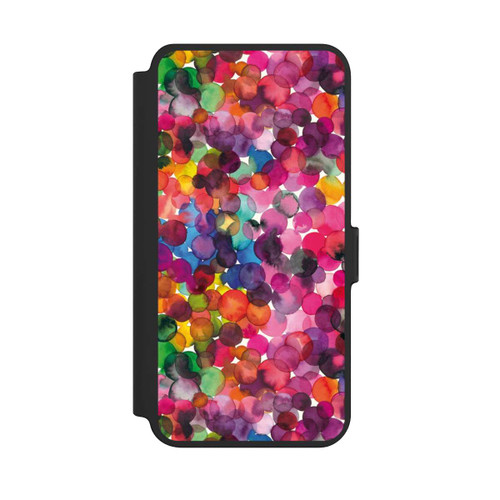 Samsung Galaxy S25+  NIVOflip Überlappende Aquarellpunkte