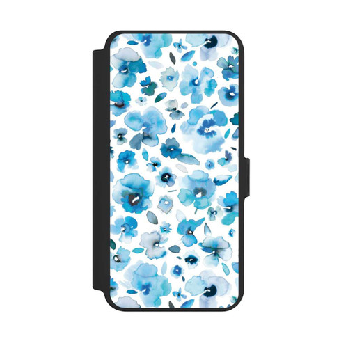 Samsung Galaxy S25+  NIVOflip Blue Tropical Flowers