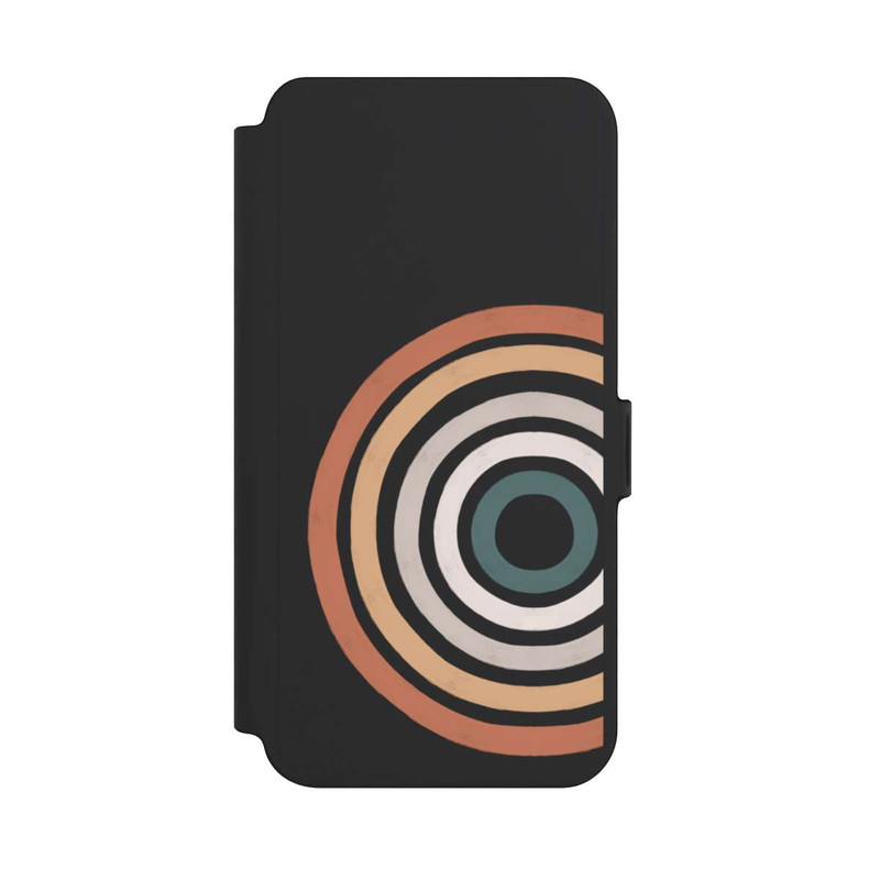 Galaxy S25 + NIVOflip Arc-en-ciel vintage
