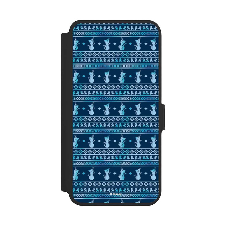 Galaxy S25 + NIVOflip Olaf Pattern Blue