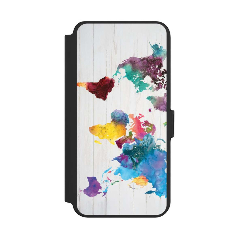 Galaxy S25 + NIVOflip World Coloured 1