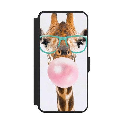 Samsung Galaxy S25+  NIVOflip Giraffe mit Kaugummi