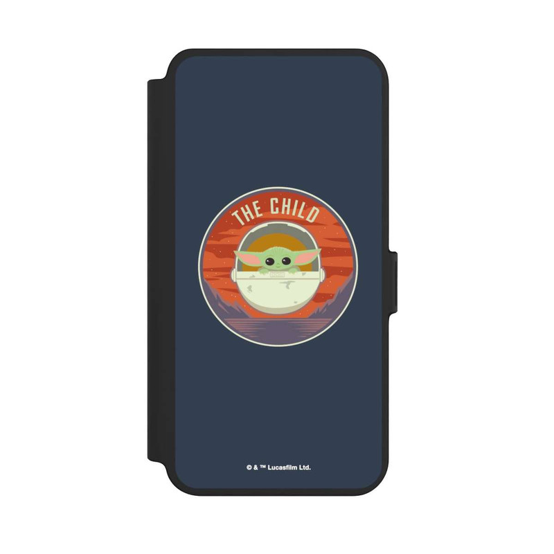 Galaxy S25 + NIVOflip The Child Abzeichen Blau