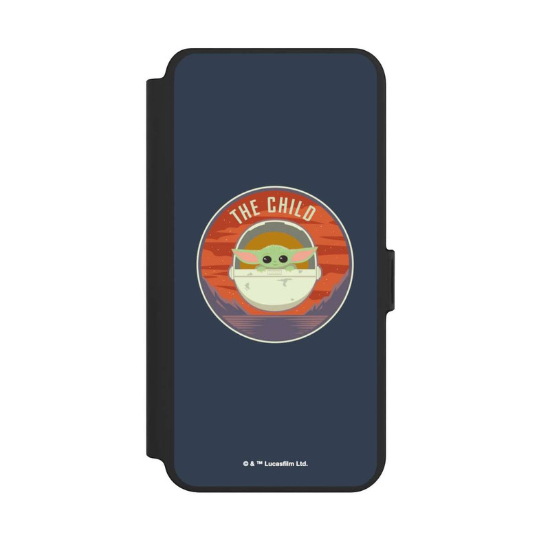 Galaxy S25 + NIVOflip The Child Badge bleu
