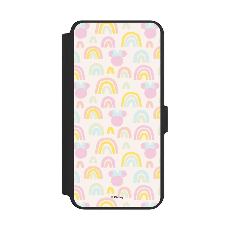 Galaxy S25 + NIVOflip Minnie Motif arc-en-ciel