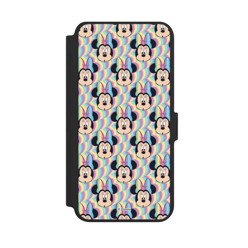 Galaxy S25 + NIVOflip Minnie Visages d'arc-en-ciel