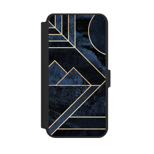 Samsung Galaxy S25+  NIVOflip Moderner Golddruck