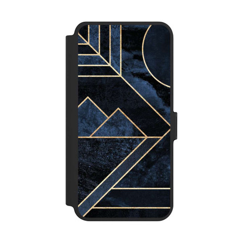 Samsung Galaxy S25+  NIVOflip Moderner Golddruck