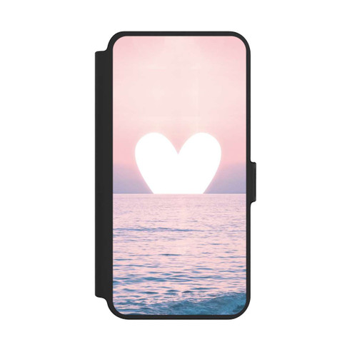 Samsung Galaxy S25+  NIVOflip Herz-Sonnenuntergang