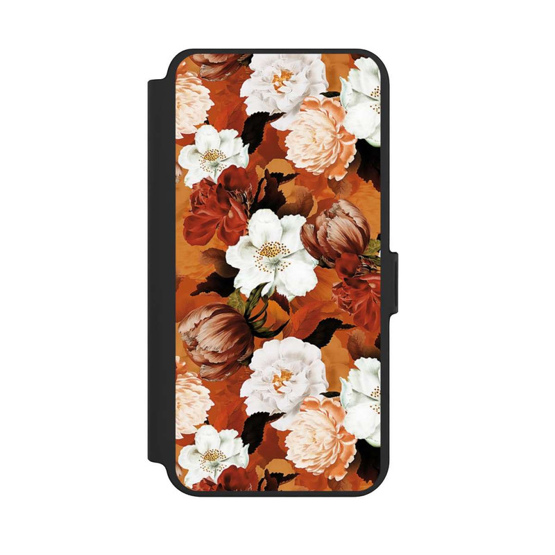 Galaxy S25 + NIVOflip Vintage Peonies and Roses