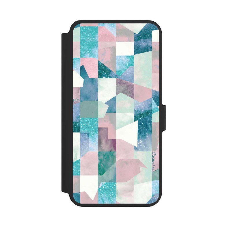 Galaxy S25 + NIVOflip Collage Textur Pastell