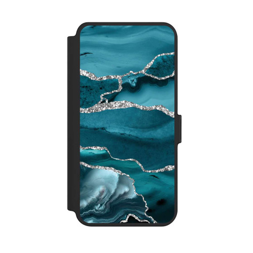 Samsung Galaxy S25+  NIVOflip Gletscher Eis Marmor