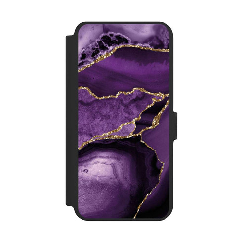 Samsung Galaxy S25+  NIVOflip Lila Marmor Landschaft