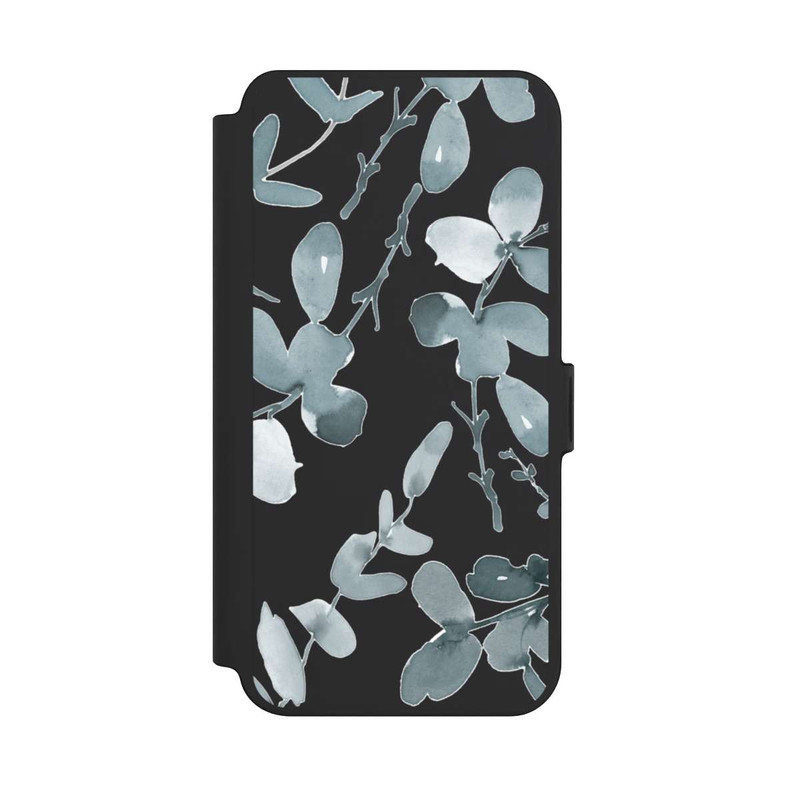 Galaxy S25 + NIVOflip Motif eucalyptus transparent